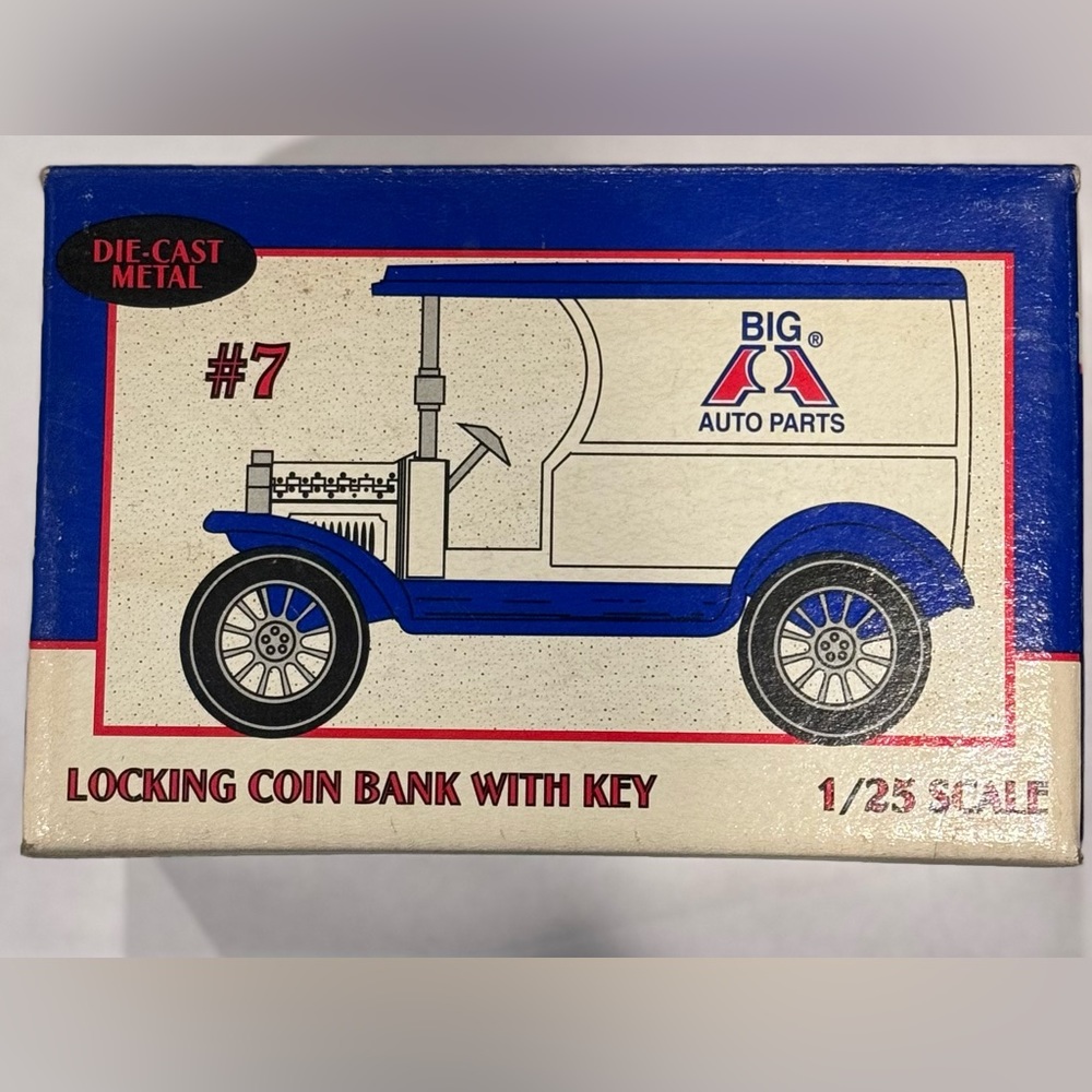Ertl 1912 Delivery Car Bank-Big A Auto Stores